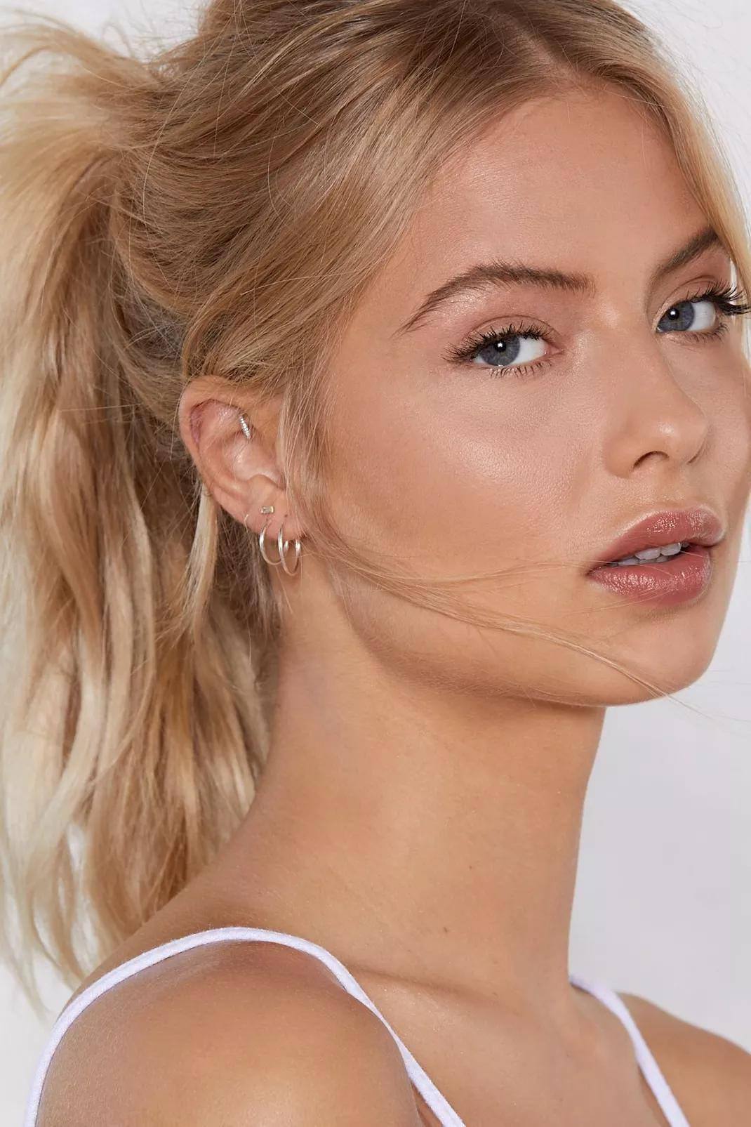 Hoop Earring Set in Multiple Sizes